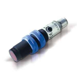Sensor Fotoelétrico SL5-5-B-92 Datasensing — Sensor Fotoelétrico Tubular M18 Red Laser emission retrorreflexivo polarizado pnp light – M12