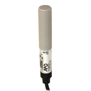 Sensor Capacitivo C18P/BN-1A Datasensing — M18 plástico blindado DC 8 mm NPN NO+NC cabo 2m axial