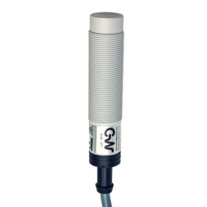 Sensor Capacitivo C18P/C0-2A Datasensing — M18 plástico não blindado AC 12 mm NC cabo 2m axial