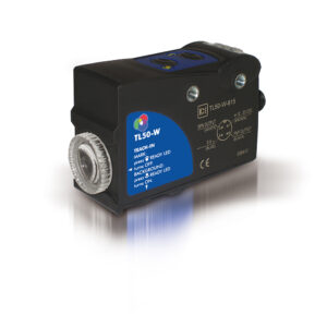 Sensor de Contraste TL50-W-815 Datasensing — Sensor Fotoelétrico Midi Contrast sensor 8 mm. basic vertical spot RGB Emission npn/pnp out – M12
