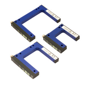 Sensor de Garfo FC6I/0B-0104-1F Datasensing — Slot 15 mm width 42 mm depth ADJ infravermelho PNP/NPN NO/NC M8 4P