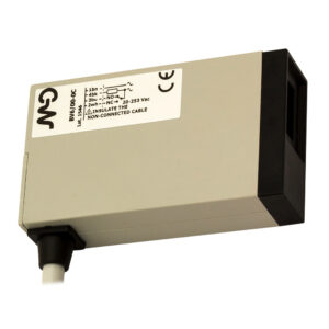 Sensor Fotoelétrico BS4/00-0C Datasensing — Sensor Fotoelétrico midi difuso 200 mm NPN/PNP NO/NC cabo 2m 90°