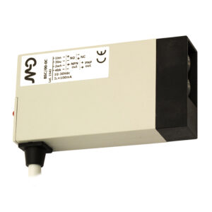 Sensor Fotoelétrico BSC/00-0C Datasensing — Sensor Fotoelétrico midi retrorreflexivo 8 m NPN/PNP NO/NC cabo 2m 90°