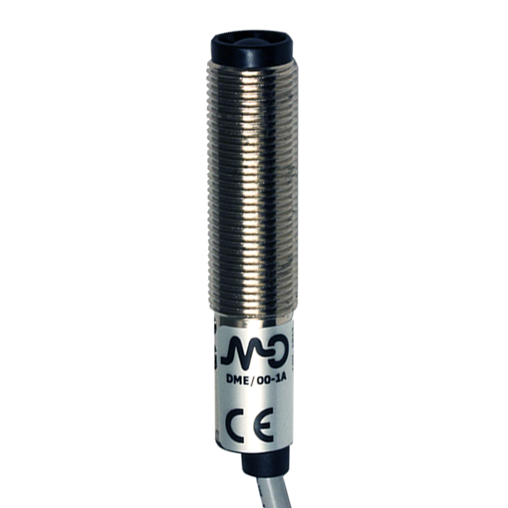 Sensor Fotoelétrico DME/00-1A Datasensing — M12 4 m emissor com ajuste sem Check cabo 2m axial