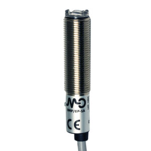 Sensor Fotoelétrico DMP/0P-1AAN Datasensing — M12 polarizado 2m PNP L/D cabo 2m II 3G Ex nA IIC T6, II 3D Ex tD A22 IP67 T85°C