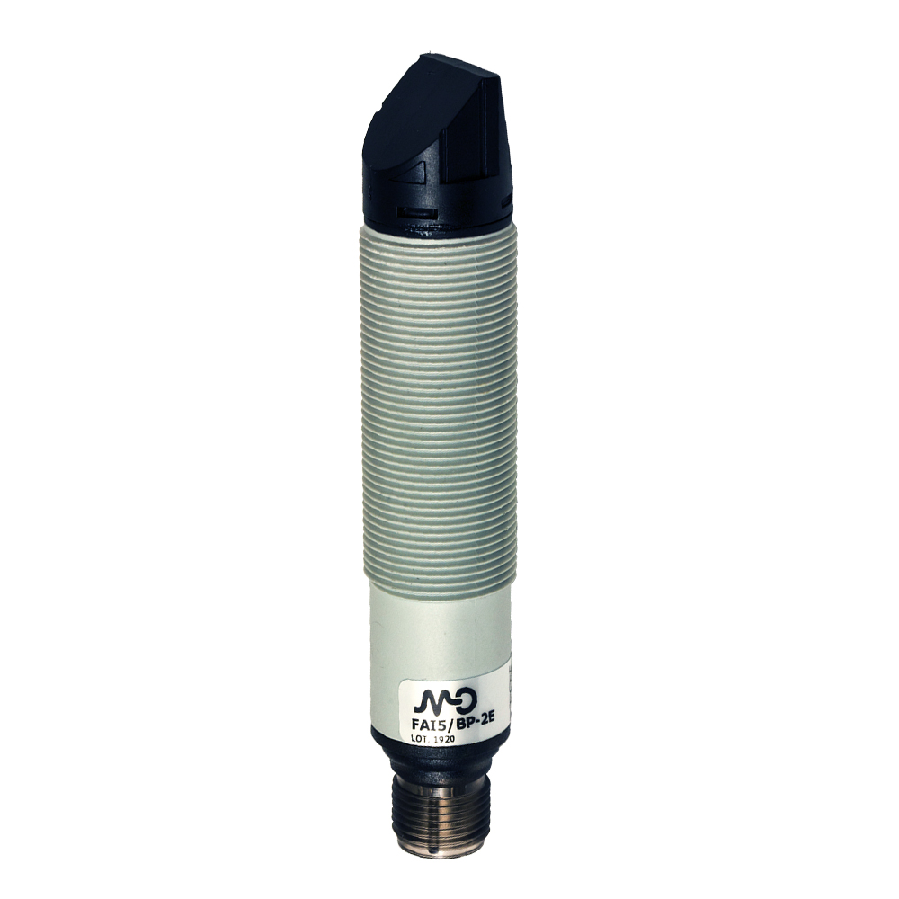 Sensor Fotoelétrico FAI9/BP-2E Datasensing — M18 90° difuso 800 mm PNP NO+NC plástico conector M12