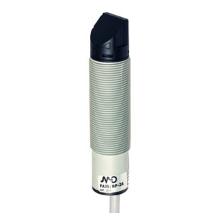 Sensor Fotoelétrico FAIH/X0-2A Datasensing — M18 90° emissor 15 m Check plástico cabo 2m axial