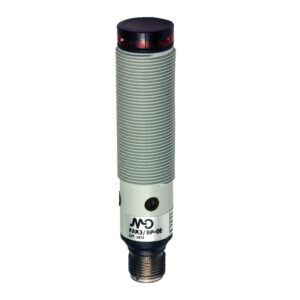 Sensor Fotoelétrico FAR3/BP-0EAN Datasensing — M18 Axial difuso 100 mm reg PNP NO+NC plástico conector M12 II 3G Ex nA IIC T6, II 3D Ex tD A22 IP67 T85°C