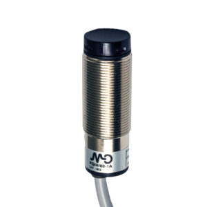 Sensor Fotoelétrico FQIH/00-1A Datasensing — M18 Axial emissor 20 m metálico 2m cabo
