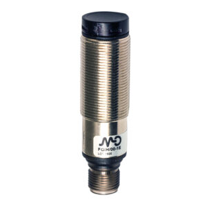 Sensor Fotoelétrico FQIH/00-1E Datasensing — M18 Axial emissor 20 m metálico conector M12