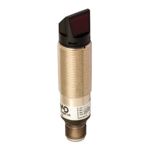 Sensor Fotoelétrico FQRN/BP-3E Datasensing — M18 90° polarizado 3 m ajustável PNP NO +NC metálico conector M12