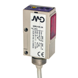 Sensor Fotoelétrico QXX/00-2A Datasensing — midi emissor C/CK. 8 m 90° optic cabo 2m