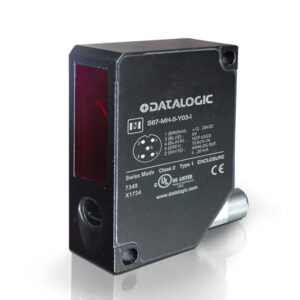 Sensor de Medição de Distância S67-MH-5-Y03-I Datasensing — Maxi Metal uM LSR 50-300 mm IOUT M12