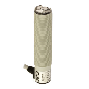 Sensor Fotoelétrico SAT/0N-0C Datasensing — Sensor Fotoelétrico M18 M18 difuso Focalizz. NPN NO/NC plástico cabo 2m 90°