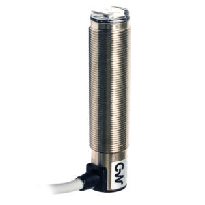 Sensor Fotoelétrico SAT/0N-1C Datasensing — M18 M18 difuso Focalizz. NPN NO/NC metálico cabo 2m 90°
