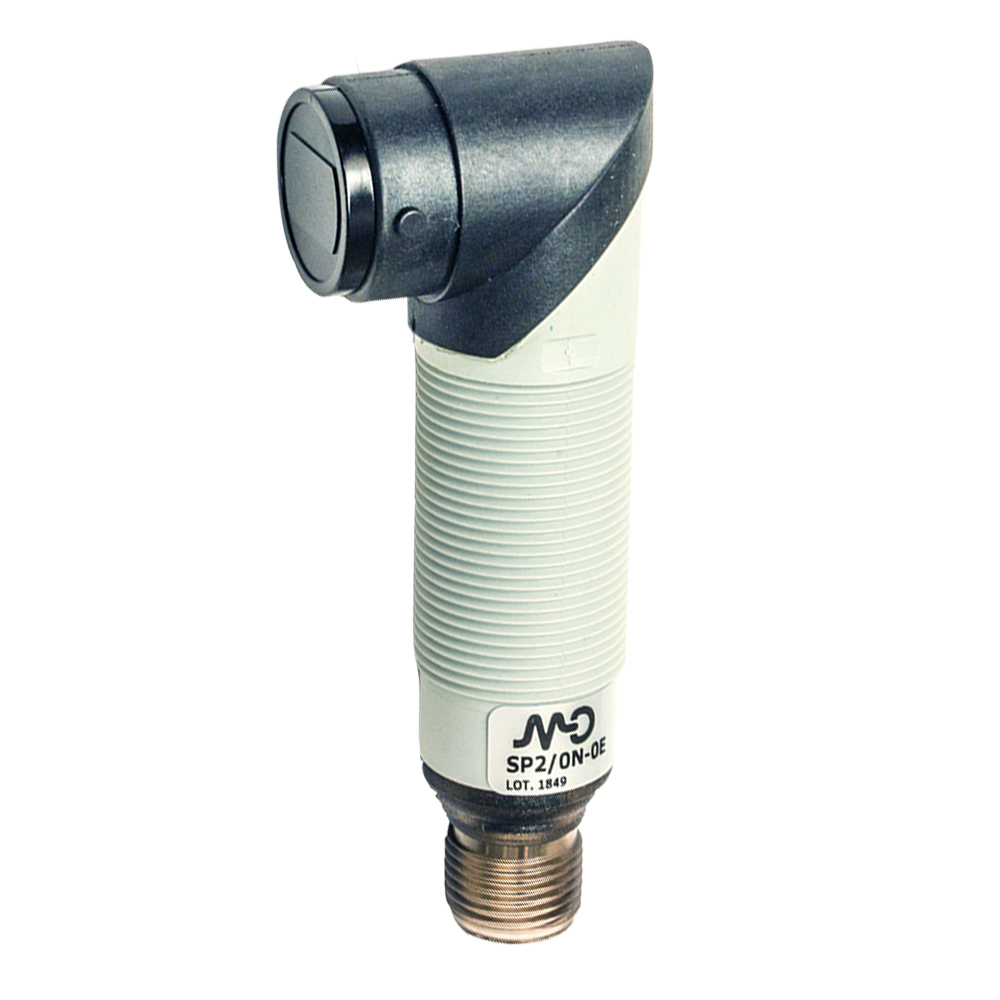 Sensor Fotoelétrico SP2/0N-0E Datasensing — Sensor Fotoelétrico M18 difuso 100 mm NPN L/D plástico conector M12