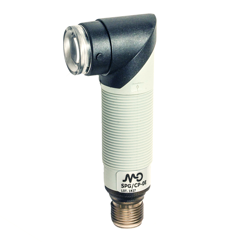 Sensor Fotoelétrico SPG/CN-0E Datasensing — Foto.M18,NPN-NC,conector M12,receptor