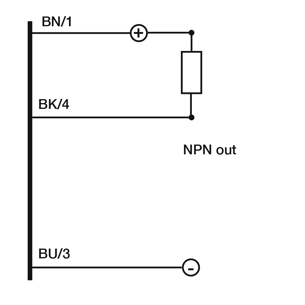 Sensor Fotoelétrico SS2/LN-0E Datasensing — M18 difuso 100 mm NPN Lon plástico conector M12