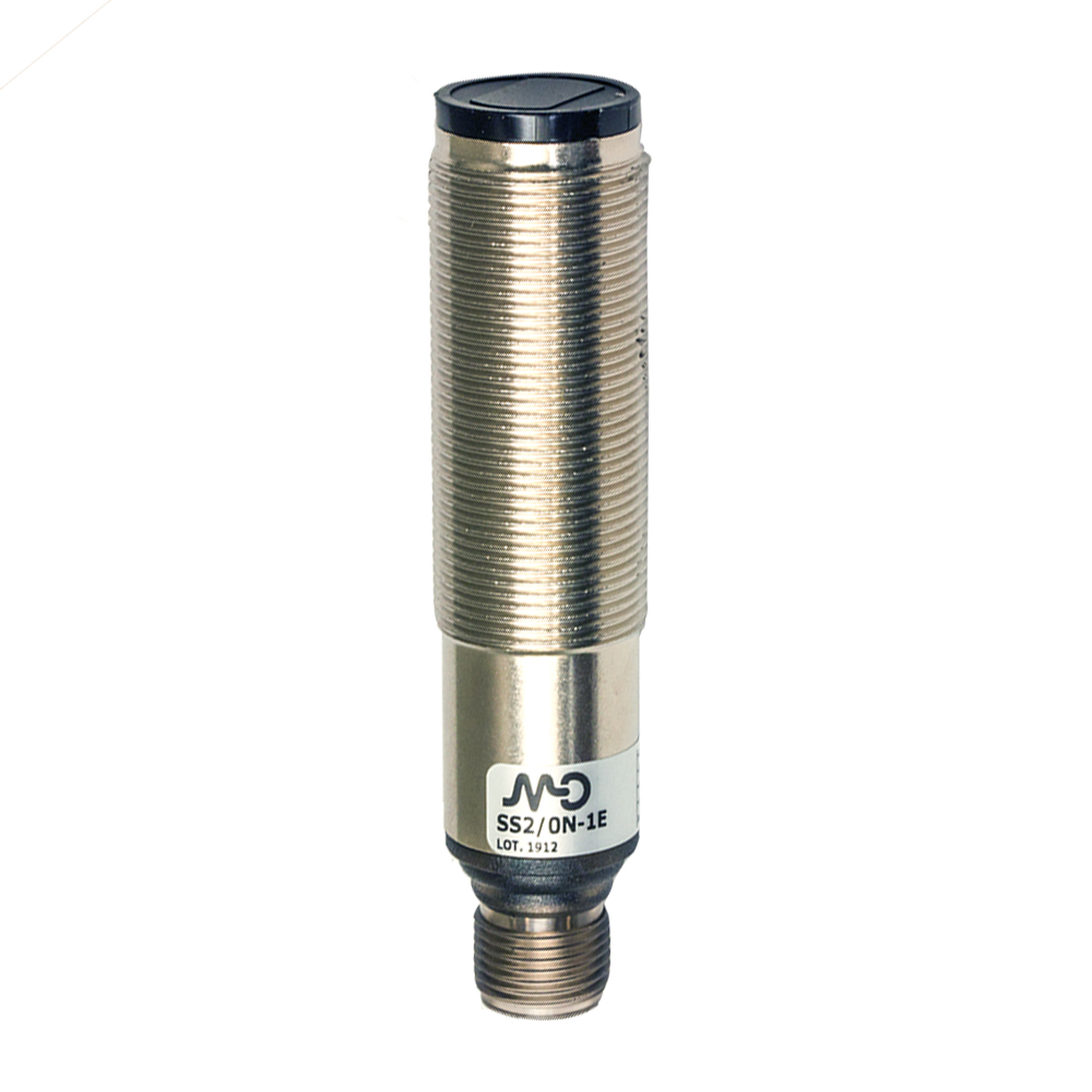 Sensor Fotoelétrico SS2/LP-1E Datasensing — Sensor Fotoelétrico M18 difuso 100 mm PNP Lon metal conector M12