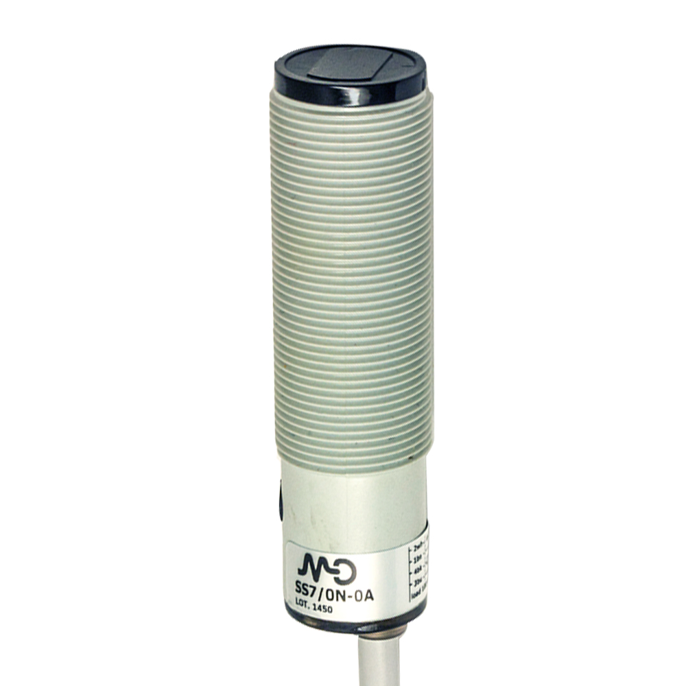 Sensor Fotoelétrico SS7/0N-0A Datasensing — M18 difuso 400 mm NPN L/D plástico ajustável cabo 2m axial