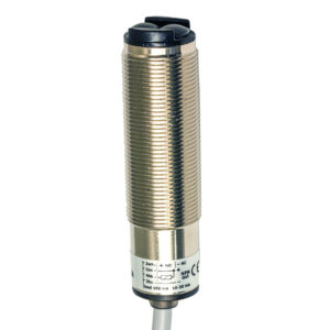 Sensor Fotoelétrico SS8/0N-1A86 Datasensing — M18 difuso 800 mm NPN L/D metálico Adj.. cabo 5m