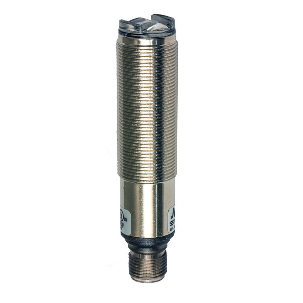 Sensor Fotoelétrico SSP/0P-1E3X7W Datasensing — Sensor Fotoelétrico M18 polarizado 4 m ajustável PNP L/D metal conector M12 AISI316L corpo