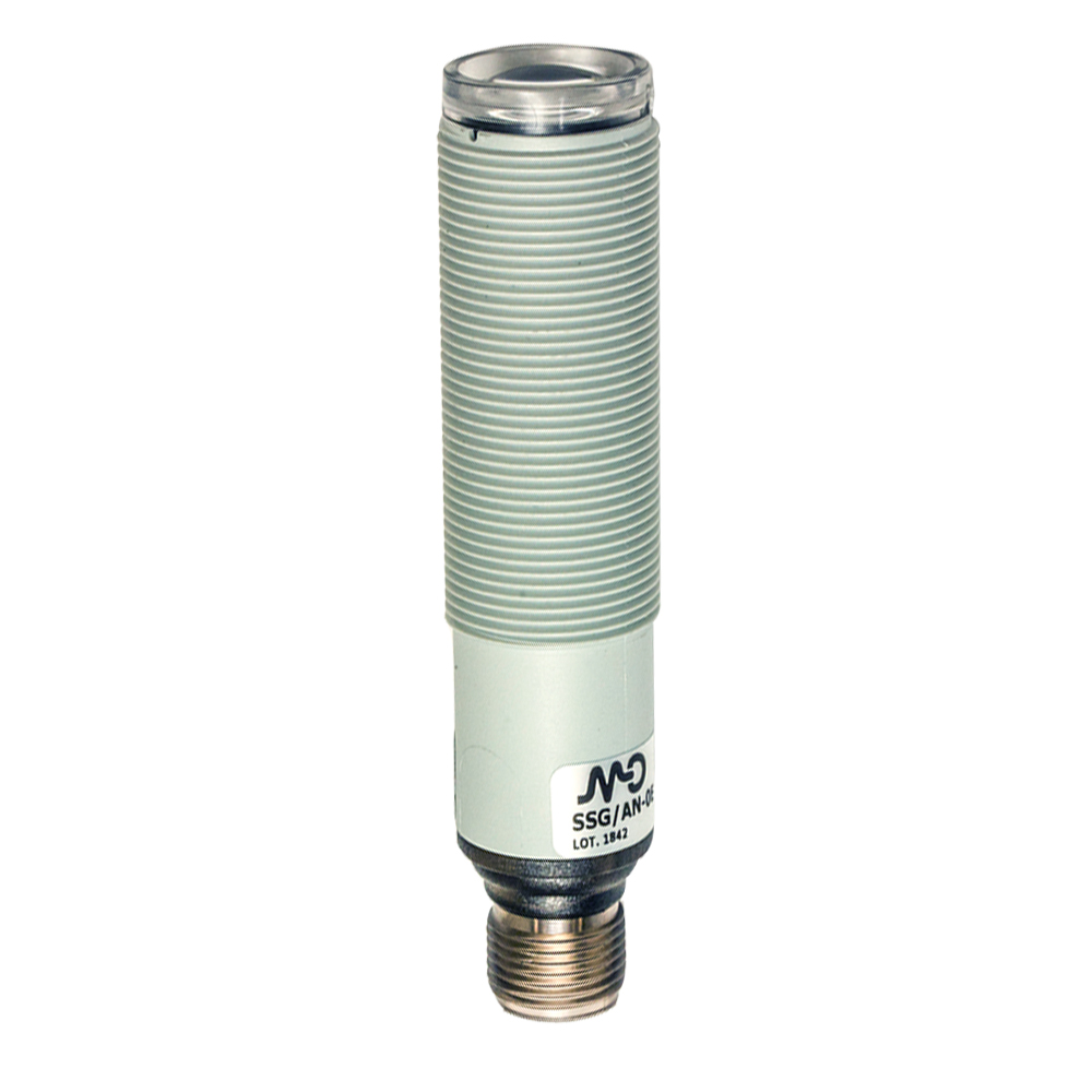 Sensor Fotoelétrico SSV/AN-0E Datasensing — Photo.M18,NPN-NO,M12 conector,receptor