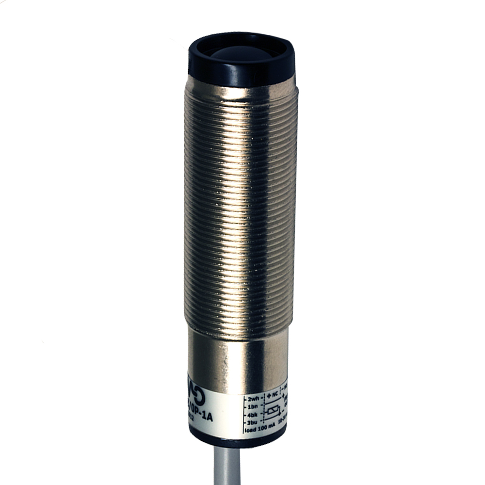 Sensor Fotoelétrico SSZ/LN-1A Datasensing — Photo.M18,NPN-LO,cabo,receptor