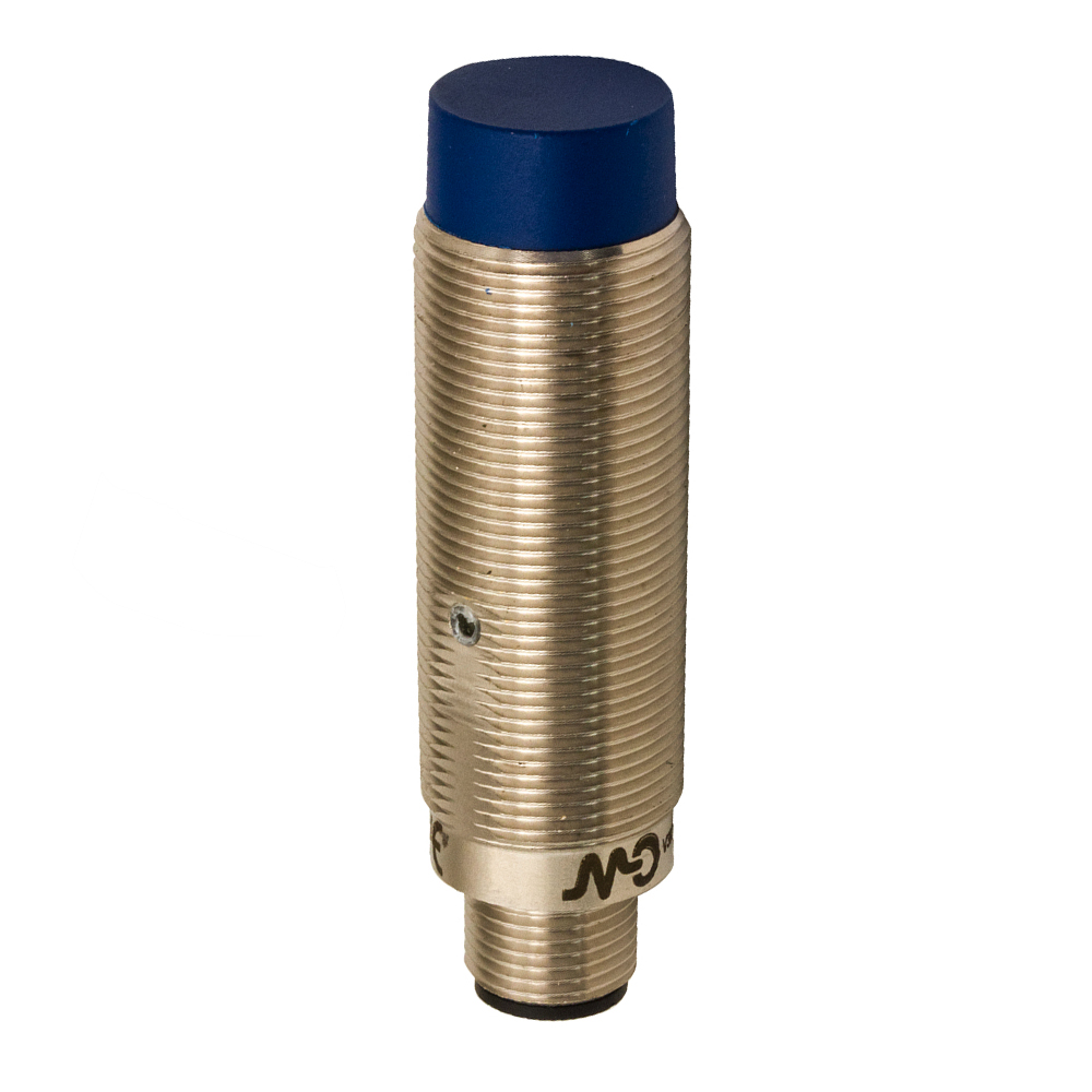 Sensor Indutivo V3K1/R0-4Q Datasensing — Sensor Indutivo AC/DC M18, não blindado, 1/2″-20UNF conector saída por cabo, NO (Vac)-NO/NC (Vdc)