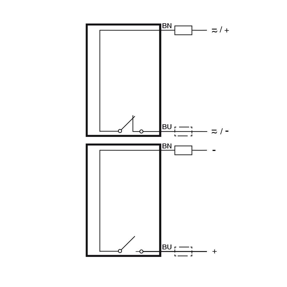 Sensor Indutivo V3K1/S0-4A8F Datasensing — Sensor Indutivo AC/DC M18, não blindado, saída por cabo PUR, NC (Vac)-NC/NO (Vdc)