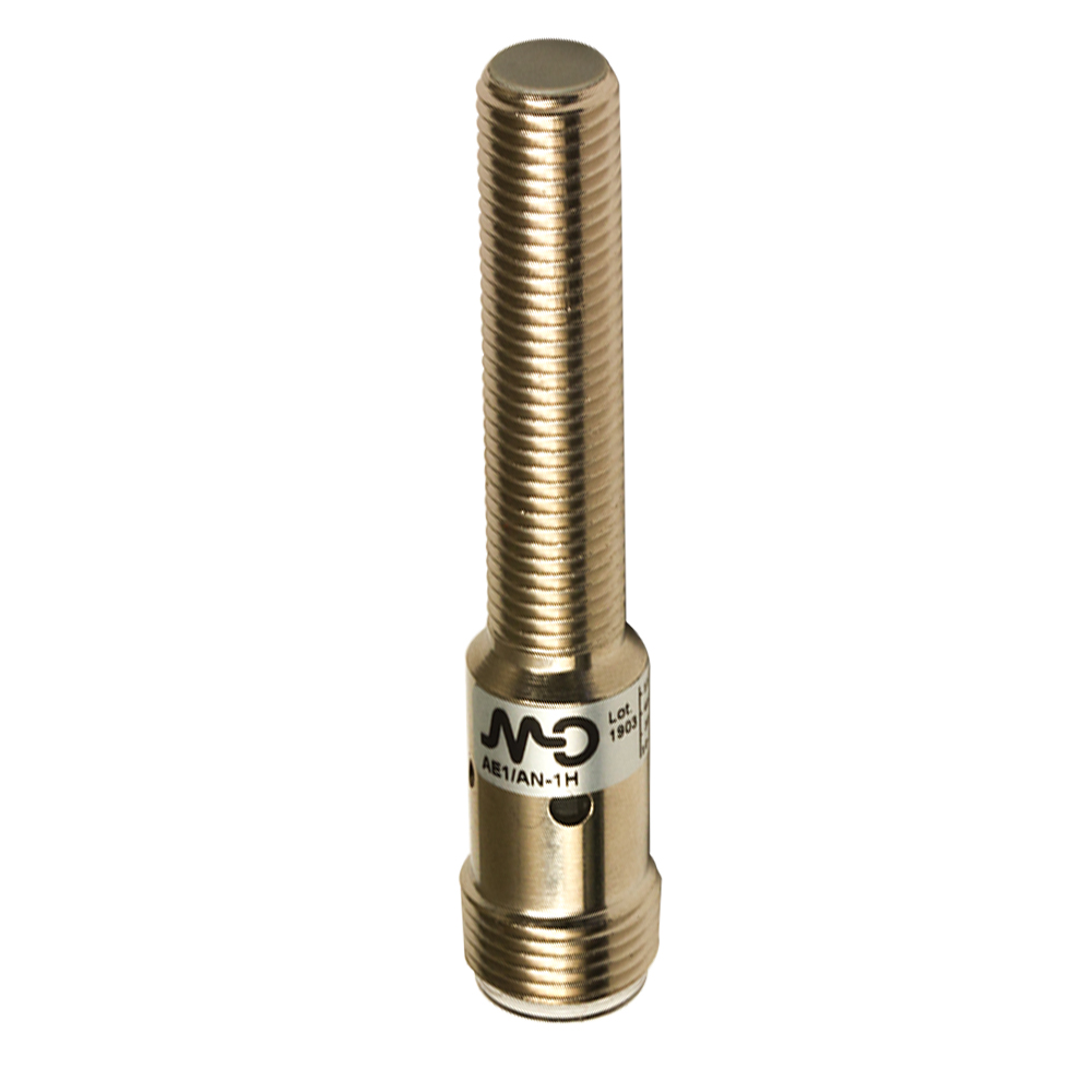 Sensor Indutivo AE1/AP-1H Datasensing — M8 blindado NO/PNP conector M12