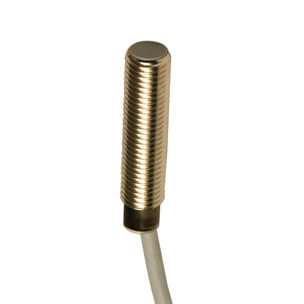Sensor Indutivo AE6/AN-1A85 Datasensing — M8 curto blindado NO/NPN cabo 4m axial