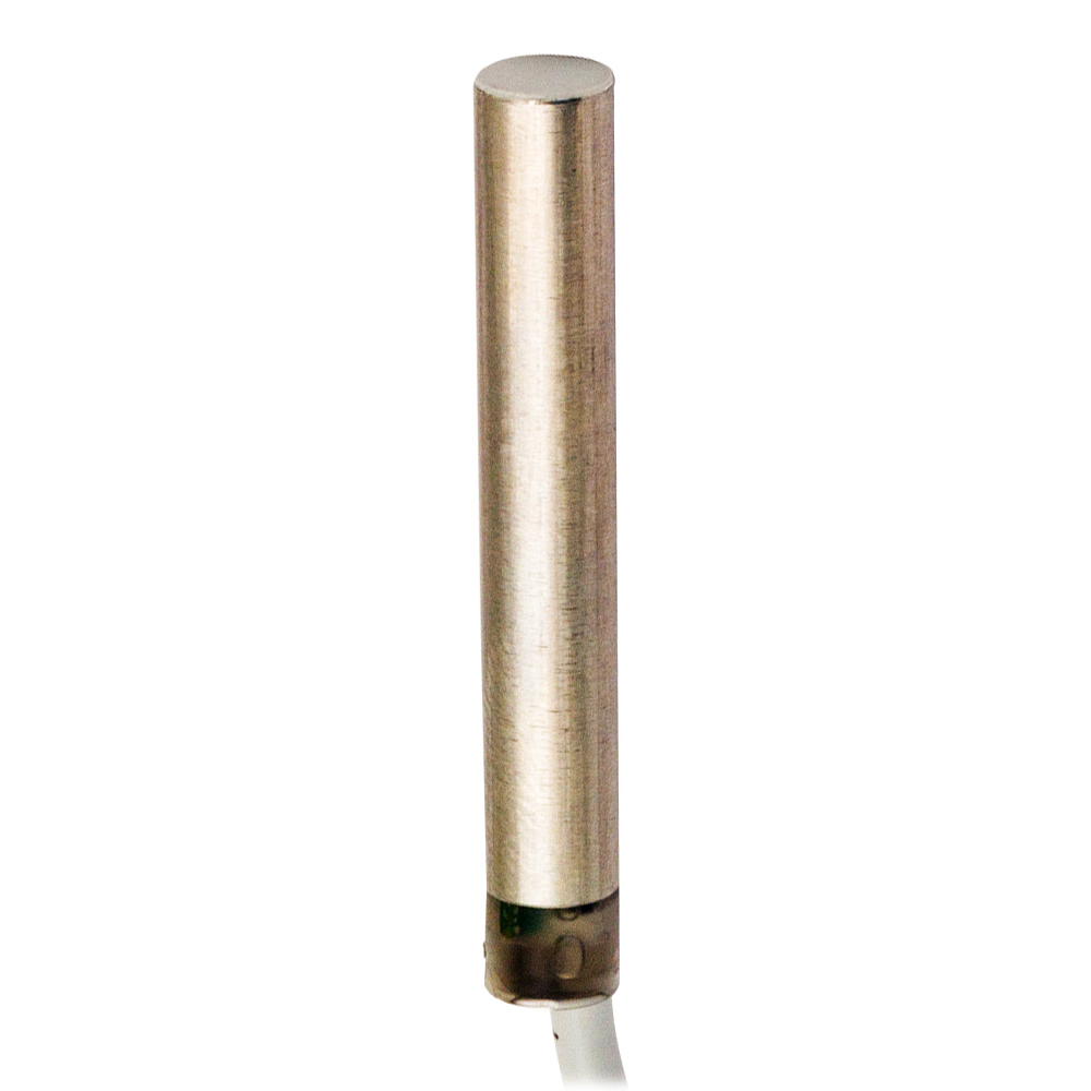 Sensor Indutivo AH1/CN-1A Datasensing — Ø6,5 mm blindado NC/NPN cabo 2m axial