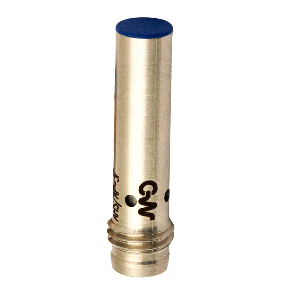 Sensor Indutivo AHS/CN-1F Datasensing — Ø6,5 Sn 1,5 mm NC/NPN conector M8