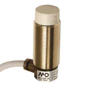 Sensor Fotoelétrico AK1/CN-2C Datasensing — Ind.M18,NPN-NC,cabo 90°,Nsch-STD