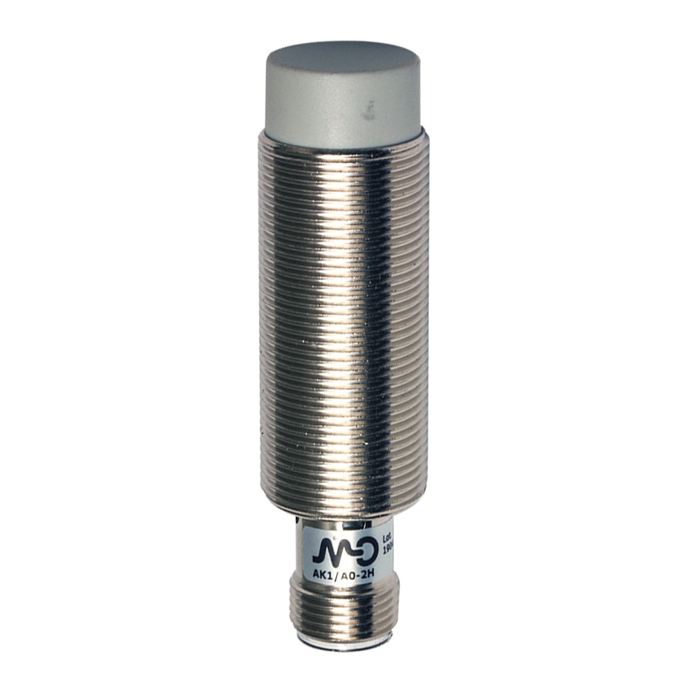 Sensor Indutivo AK1/CP-2H Datasensing — M18 não blindado NC/PNP conector M12