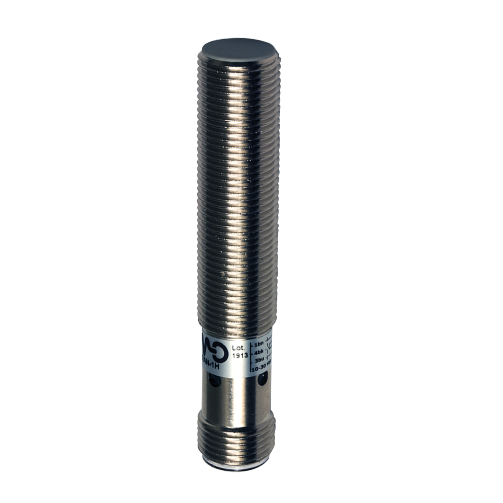 Sensor Indutivo AM1/CP-1HAN Datasensing — M12 blindado NC/PNP conector M12 II 3G Ex nA IIC T5, II 3D Ex tD A22 IP67 T90°C