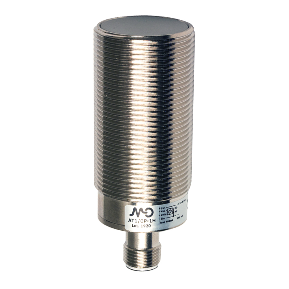 Sensor Indutivo AT1/AP-3HAN Datasensing — M30 blindado NO/PNP conector M12 II 3G Ex nA IIC T5, II 3D Ex tD A22 IP67 T90°C