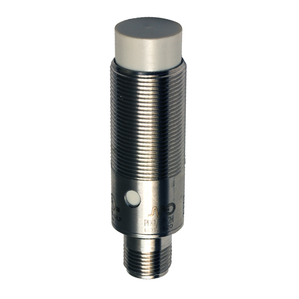 Sensor Indutivo PFK1/AN-2H Datasensing — M18 não blindado Std. NO/NPN conector M12