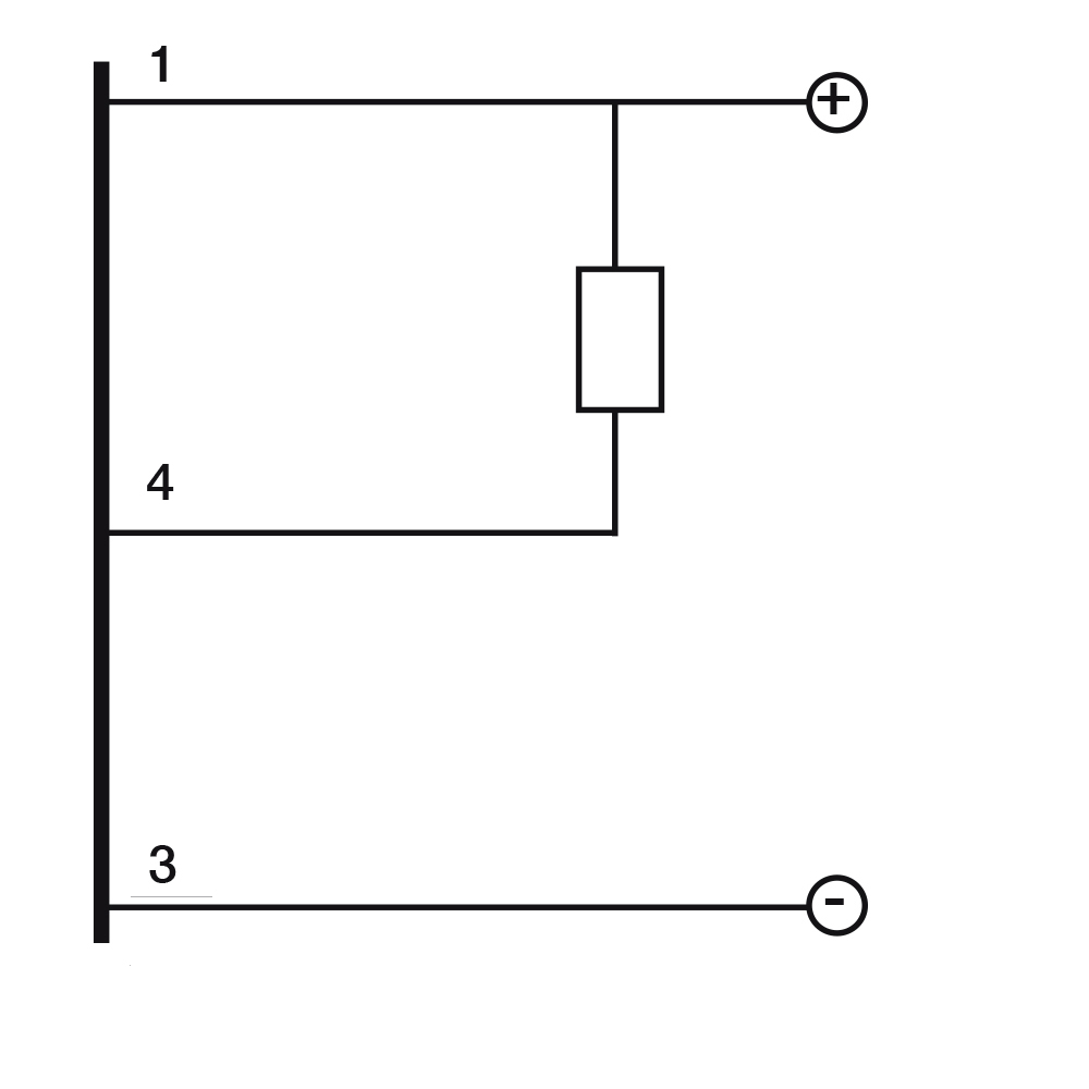 Sensor Indutivo PFK1/AN-2H Datasensing — M18 não blindado Std. NO/NPN conector M12