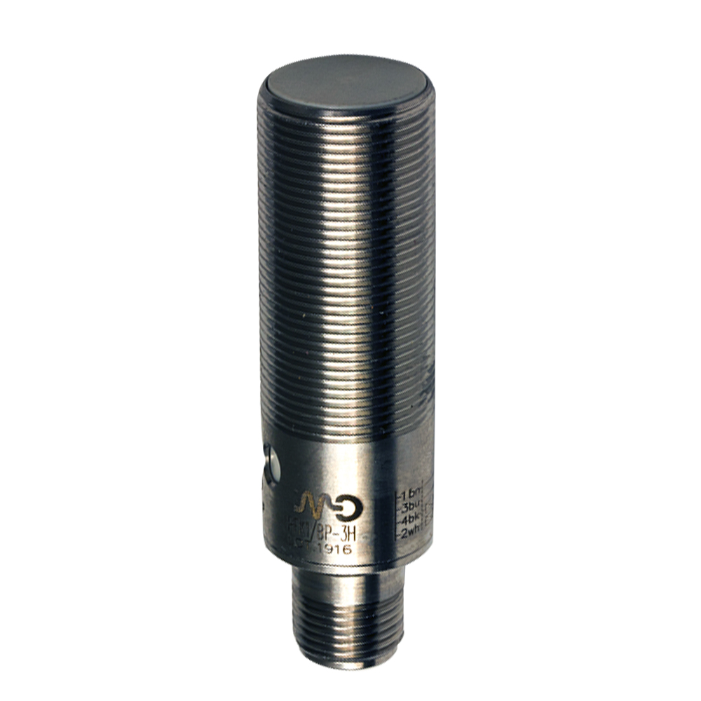 Sensor Indutivo PFK1/BP-1H26 Datasensing — M18 blindado Std. NO+NC/PNP temperature alcance -25°C …+ 110°C