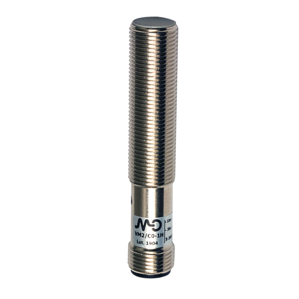 Sensor Indutivo VM2/C0-1H Datasensing — AC M12 shielded NC conector M12