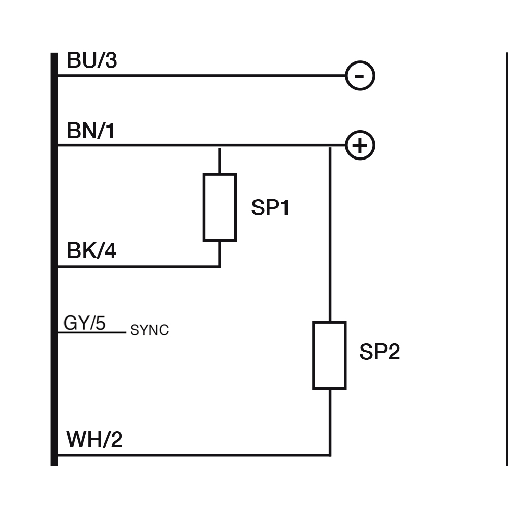 Sensor Ultrassônico UK1A/GM-1ESY Datasensing — Sensor Ultrassônico M18 NPN ajustável hysteresis/standard window/NO+NC 50-400 mm conector M12 com teach-in button, AISI316L aço inox corpo, cULus