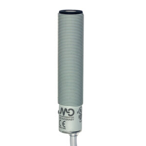 Sensor Ultrassônico UK1A/GN-0ASY Datasensing — Sensor Ultrassônico M18 NPN NO/NC 50-400 mm cabo 2m com botão teach-in, plástico, cULus