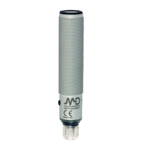 Sensor Ultrassônico UK1F/GP-0ESY Datasensing — Sensor Ultrassônico M18 PNP NO/NC 200-2200 mm conector M12 com teach-in button, plástico, cULus