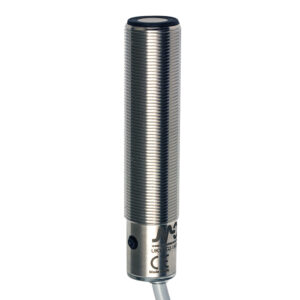 Sensor Ultrassônico UK1F/GP-1ASYAN Datasensing — Sensor Ultrassônico M18 PNP NO/NC 200-2200 mm cabo 2m com teach-in button,AISI316L aço inox corpo, cULus, II 3G Ex ec nC IIC T6 Gc, II 3D Ex tc IIIB T80°C Dc